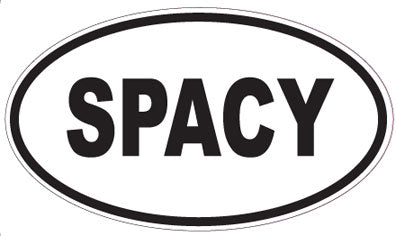 SPACY - Oval Magnet