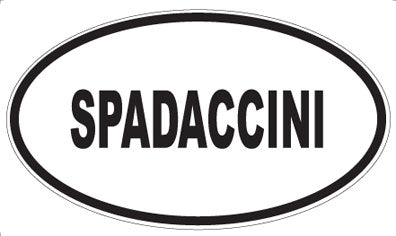 SPADACCINI - Oval Magnet