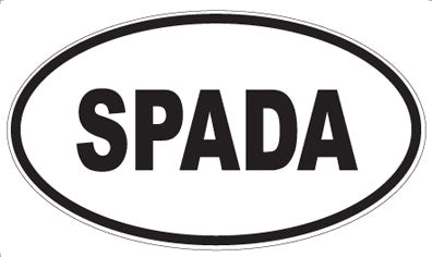 SPADA - Oval Magnet