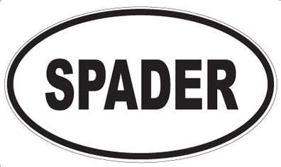 SPADER - Oval Magnet