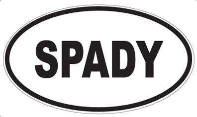SPADY - Oval Magnet
