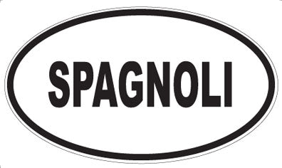 SPAGNOLI - Oval Magnet