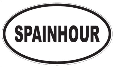SPAINHOUR - Oval Magnet