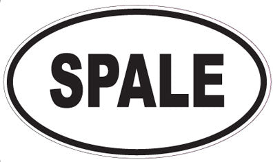 SPALE - Oval Magnet