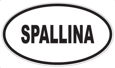 SPALLINA - Oval Magnet