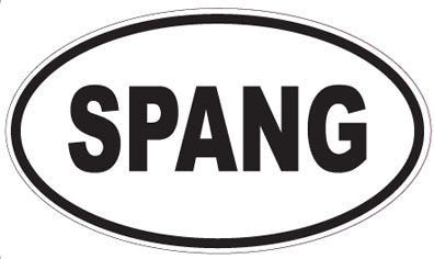 SPANG - Oval Magnet