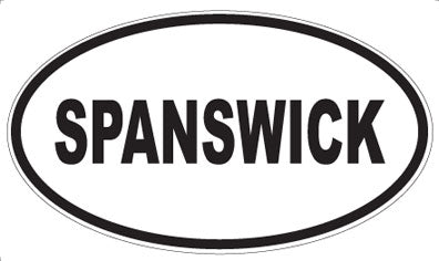SPANSWICK - Oval Magnet