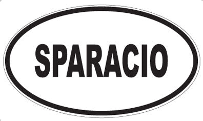 SPARACIO - Oval Magnet
