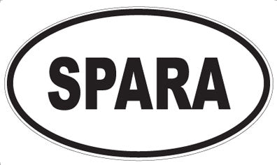 SPARA - Oval Magnet