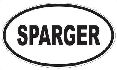 SPARGER - Oval Magnet
