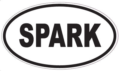 SPARK - Oval Magnet
