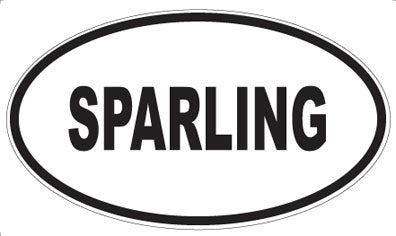 SPARLING - Oval Magnet