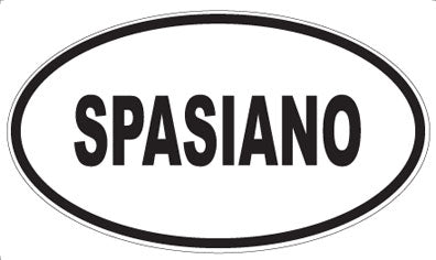 SPASIANO - Oval Magnet