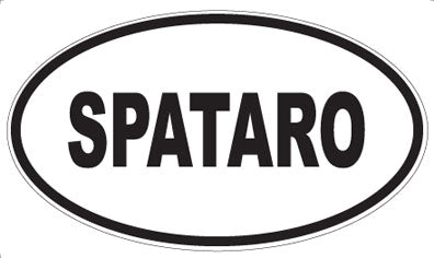 SPATARO - Oval Magnet