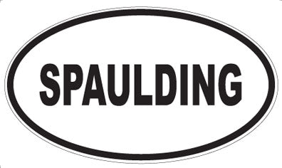 SPAULDING - Oval Magnet
