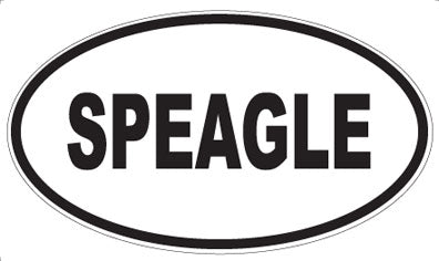 SPEAGLE - Oval Magnet