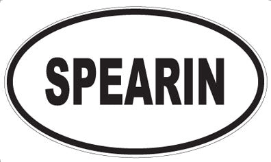 SPEARIN - Oval Magnet