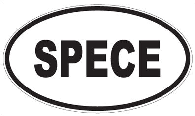 SPECE - Oval Magnet