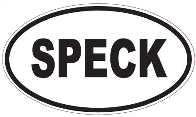 SPECK - Oval Sticker