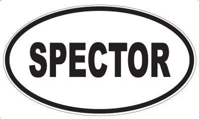SPECTOR - Oval Magnet