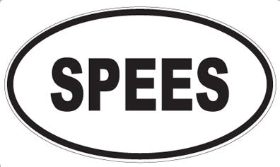 SPEES - Oval Magnet