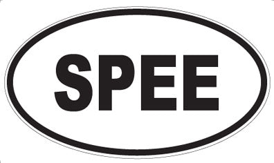 SPEE - Oval Magnet