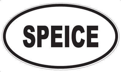 SPEICE - Oval Magnet