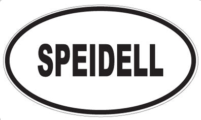 SPEIDELL - Oval Magnet