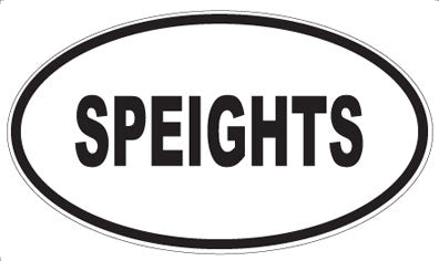 SPEIGHTS - Oval Magnet
