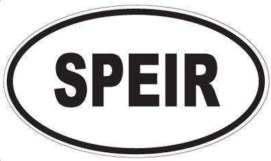 SPEIR - Oval Magnet