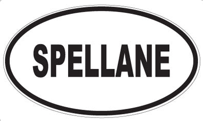 SPELLANE - Oval Magnet