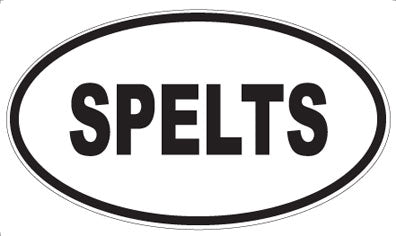 SPELTS - Oval Magnet