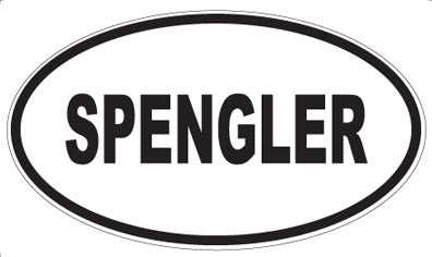 SPENGLER - Oval Magnet