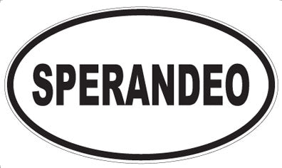 SPERANDEO - Oval Magnet