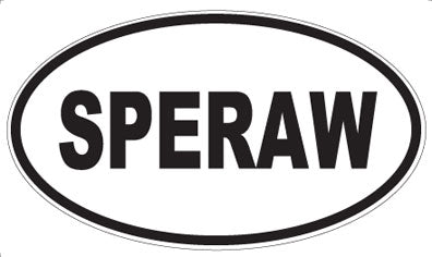 SPERAW - Oval Magnet