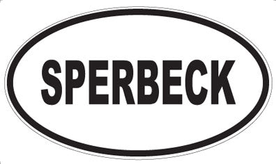 SPERBECK - Oval Magnet