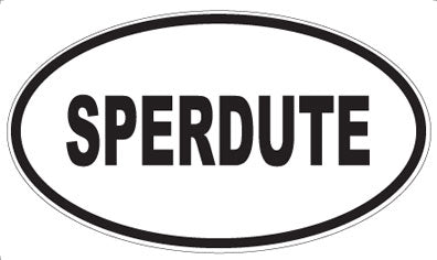 SPERDUTE - Oval Magnet