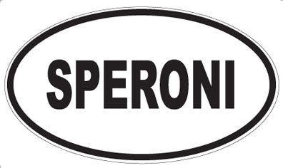 SPERONI - Oval Magnet