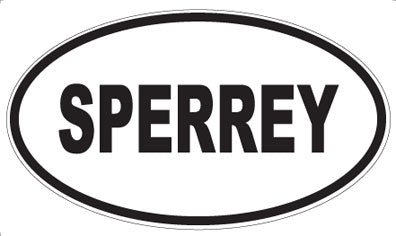 SPERREY - Oval Magnet