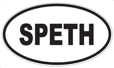 SPETH - Oval Magnet