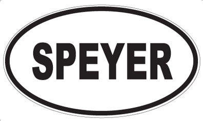 SPEYER - Oval Magnet