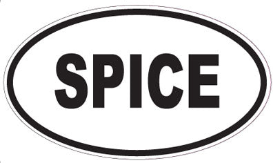 SPICE - Oval Magnet