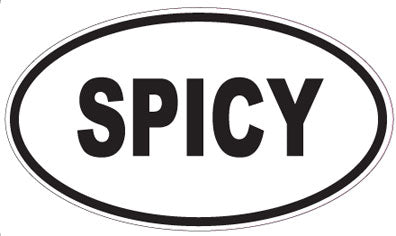 SPICY - Oval Magnet