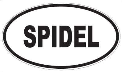 SPIDEL - Oval Magnet