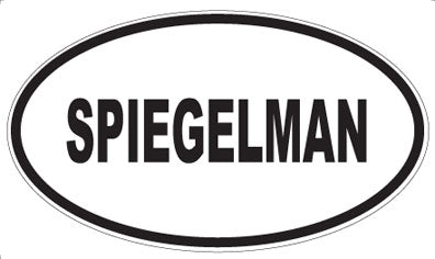 SPIEGELMAN - Oval Magnet