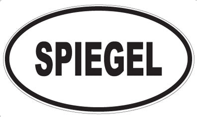 SPIEGEL - Oval Magnet