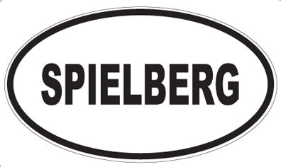 SPIELBERG - Oval Sticker