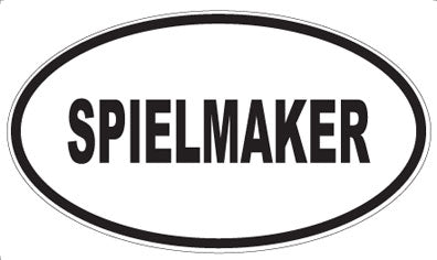 SPIELMAKER - Oval Magnet