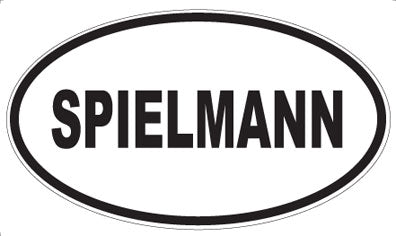 SPIELMANN - Oval Sticker