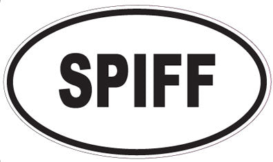 SPIFF - Oval Magnet